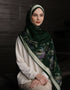 ZAYLA PRINTED SHAWL (EMERALD GREEN)